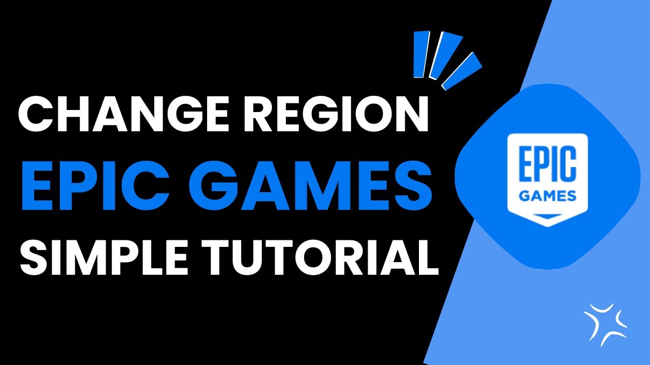 How To Change Region In Epic Games - YouTube