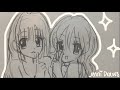 How to draw anime girl bestfriends poses  drawing tutorials for beginners  step by step