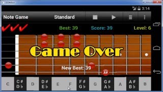 Guitar Note Trainer v4.4 - Video Presentation screenshot 2