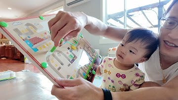 Montessori Magnetic Color and Number Maze | Educational Fine Motor Toy for Toddlers