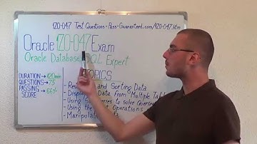1Z0-047 – Oracle Exam Database SQL Test Expert Questions