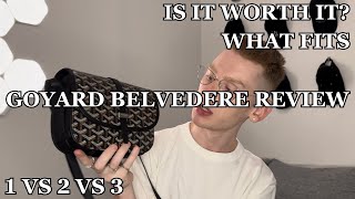 Goyard Belvedere 3 Pm Review - Pricing, 1 Vs 2 Vs 3, Better Than Cap Vert?