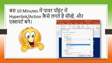 Powerpoint Presentation | How To Apply Hyperlink & Action Button on Presentation | PPT