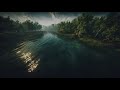 Relaxing Downtempo House Set | Tranquil Waterscapes for Late-Night Listening