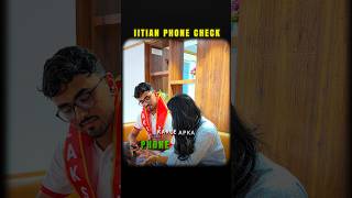 IITIAN phone check😁🔥|| #samridhimam#alakhsir#class10th#udaan#physicswallah#pw #fypVideo