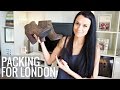 What to Pack When Visiting London