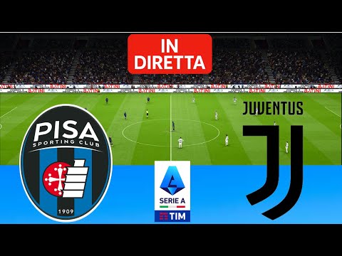 IN DIRETTA Pisa Vs Juventus Match Serie A 2025 2026 Simulazione Partita Completa 