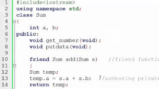 81. Returning Object with friend outside function definition in C++ (Hindi)