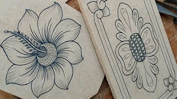 how to wood carving flowers for beginners 