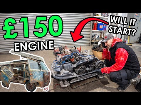 WILL IT RUN? Can we get a super cheap VW engine started!
