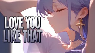 Nightcore - Love You Like That | J V N [Sped Up]