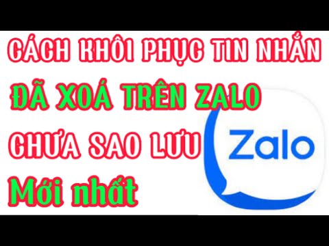 Video Cách khôi phục tin nhắn đã xoá chưa được sao lưu trên... - youtube