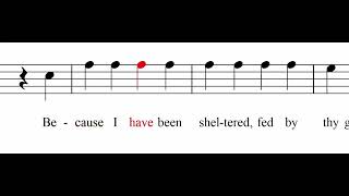 Because I Have Been Given Much (Tenor)