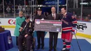 Ryan Callahan Receives The Steven McDonald Extra Effort Award 3/30/12