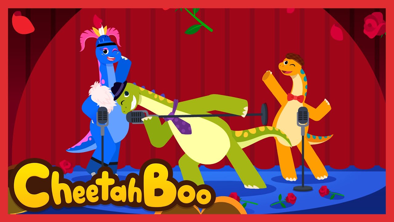 Look at us, we are the tallest dinosaurs | Nursery rhymes & Kids Song | 