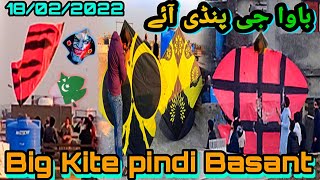 Pindi Basant 2022 Big Kite Beautiful Huge Kites Frispy Vlogs