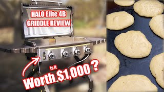Halo Elite 4B Griddle Review  Is this $1,000 Flat Top Grill worth it?