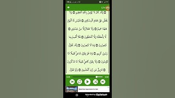 #قرآن كريم - سوره الحاقه ( الشيخ ياسر الدوسري ) من الايه 37 الى الايه 44 ( 69 )