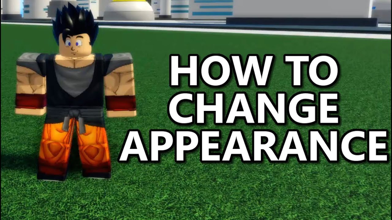 How To Change Appearance Dragon Ball Ultimate Roblox Youtube - dragon ball clothes roblox