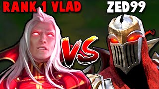 What happens when Rank 1 Vladimir faces off with the BEST ZED in the world