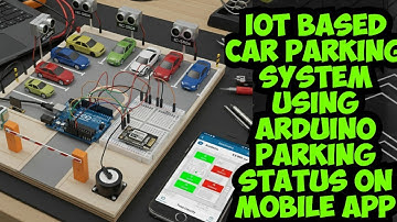 IOT Based Car Parking System Using Arduino | Send Parking Status On Mobile App