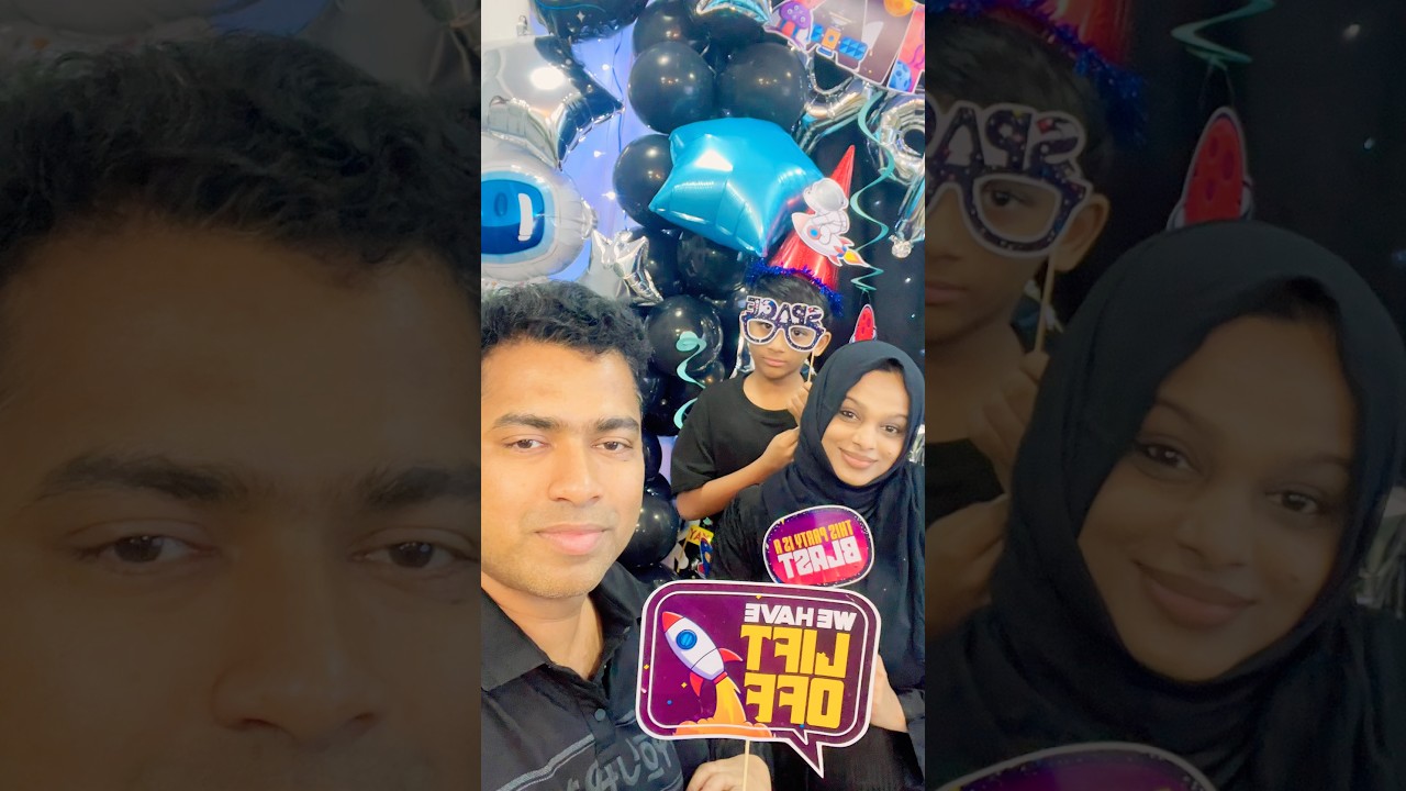 Galaxy Birthday Theme Party at home| Space Birthday theme  