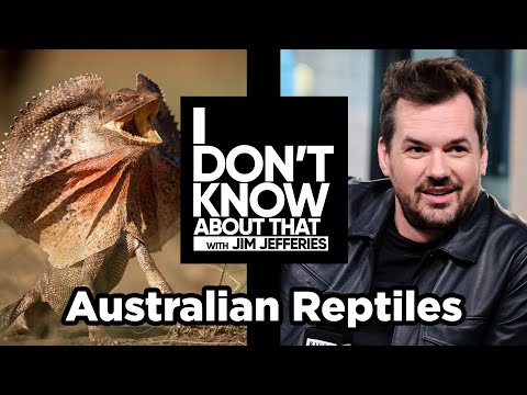 Australian Reptiles featuring Jessi Krebs | I Don’t Know About That with Jim Jefferies