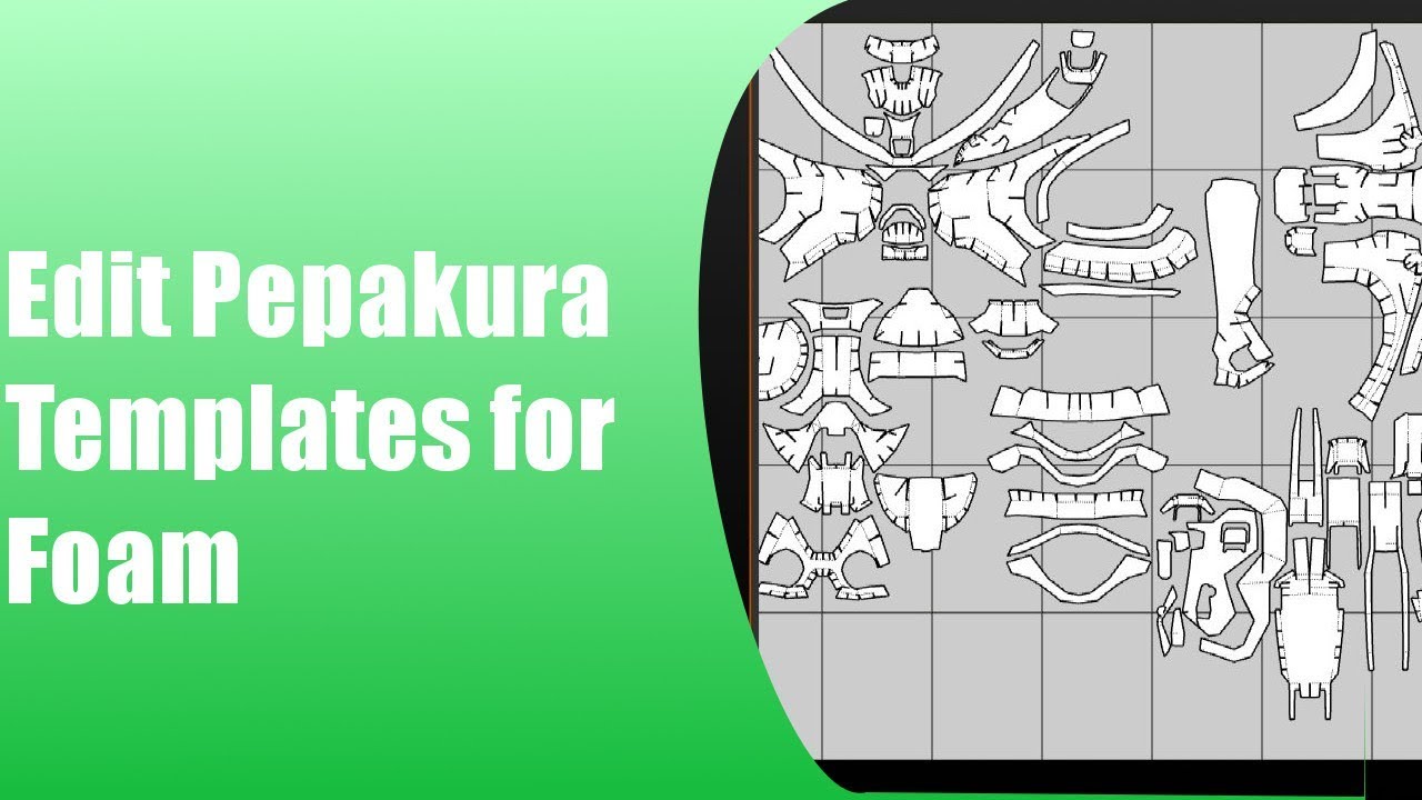 KOS-MOS Xenosaga Episode I Pepakura EVA Foam Templates 