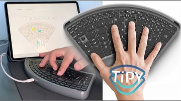 TiPY Keyboard Trainer Text One Hand Typing