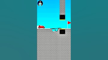 Draw Bridge Game 🚗😳 Level- 117 #shorts