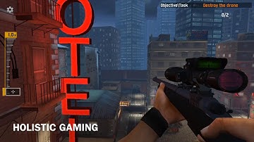 SNIPER HONOR GAMEPLAY (IOS/ANDROID) - #19 | CHAPTER 1: RESCUE COVERT OPS LEVEL 18 COMPLETED |