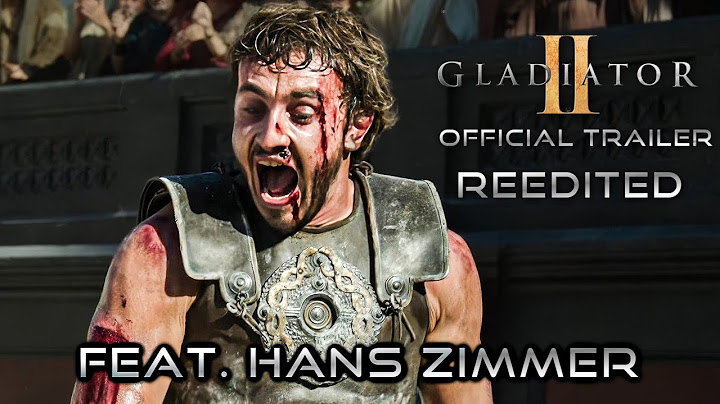Gladiator 2 - OFFICIAL TRAILER | RE-EDITED w/ Hans Zimmer's Now We Are Free