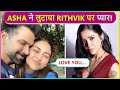 Asha negi praises rithvik dhanjani netizens questions krystle dsouza for saying love you