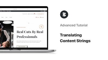 Translating Content Strings | Advanced Tutorial