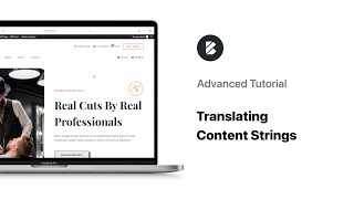 Translating Content Strings | Advanced Tutorial screenshot 5