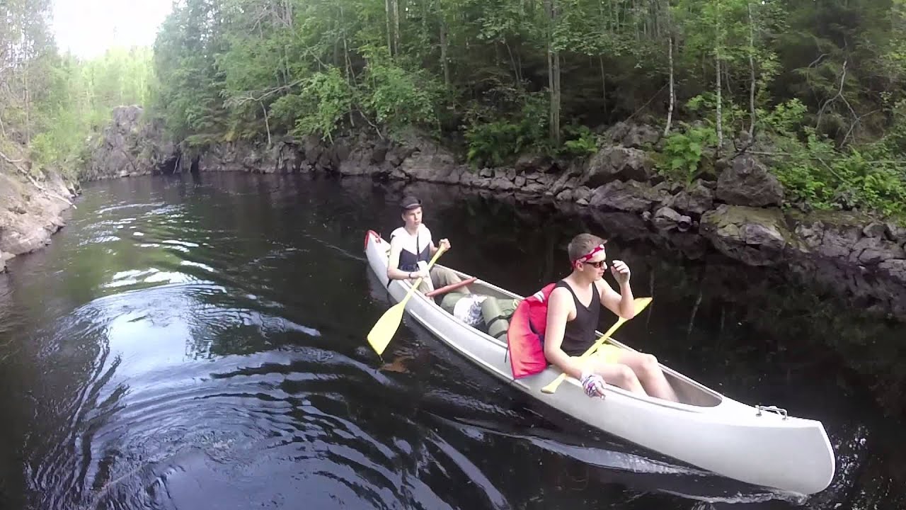 Jänisjoen melonnat 2015 GoPro