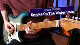 Deep Purple - Smoke On The Water Solo Cover #deeppurple #smokeonthewater #guitarsolo