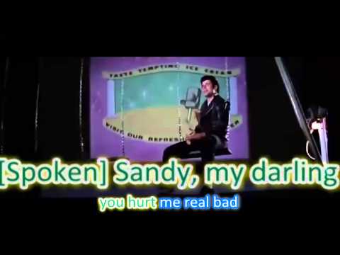 Grease - Sandy (Karaoke video)