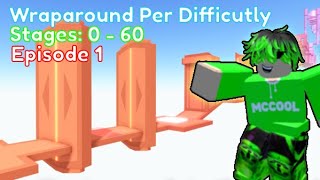 Wraparounds Per Difficulty (Stages 0-60) Episode 1