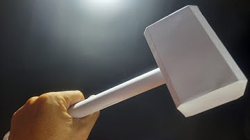 DIY - How to make a HAMMER from A4 paper - ORIGAMI TUTORIAL