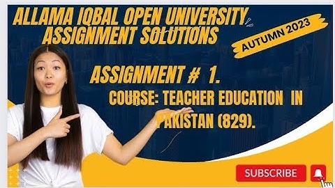 code 829|AIOU SOLVED ASSIGNMENT#1|Aiou|Autumn 2023|Teacher Education in Pakistan |M.ed|#2023 #aiou