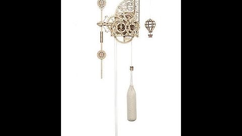 Aero Pendulum clock. Ugears