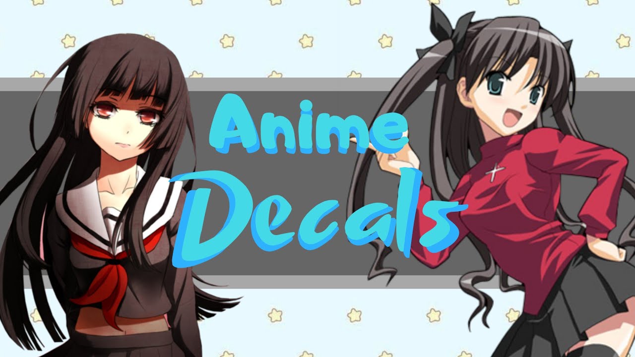 Anime Decals Youtube - roblox decal ids anime face