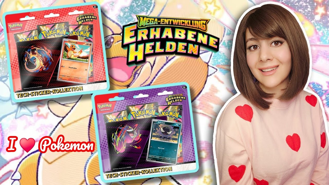 Valentinstags Opening ✨️ Erhabene Helden 3er Blister Pokemon Karten ❤️
