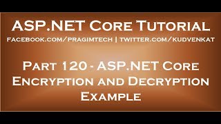 ASP NET Core encryption and decryption example screenshot 3
