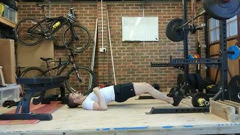 Extended Hamstring Bridge — Nick-E.com Exercise Library