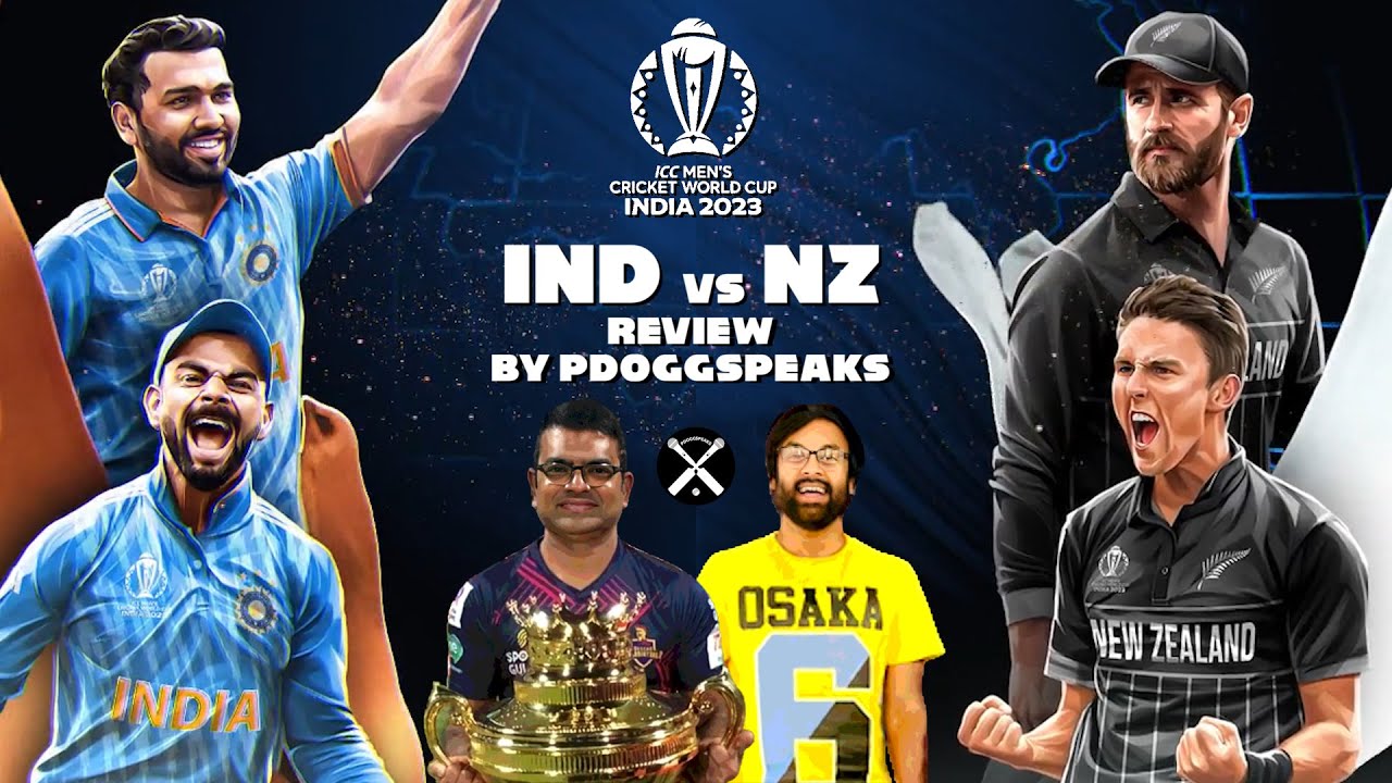 ICC Cricket World Cup 2023 Semi Final 1 India vs New Zealand Review By ...