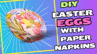 Famous How to DIY Decoupage Easter Eggs : Simple and easy! Profile
