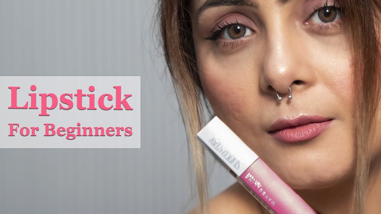 How to draw lipstick for Beginners