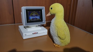 IBM PS/2 Color Display 8512 (CRT VGA Monitor) 1:4 scale 3D-printable model assembling instructions